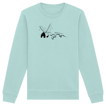zauberhaft flatternde Tapir Fee - Organic Basic Unisex Sweatshirt