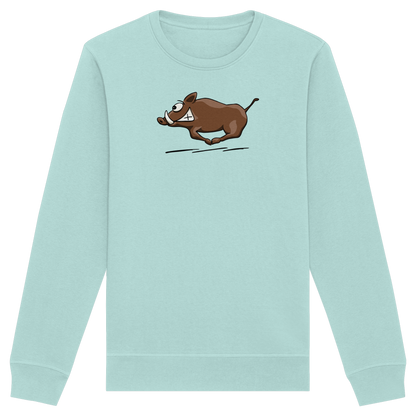 sauwildes Wildschwein | Wildsau  - Organic Basic Unisex Sweatshirt