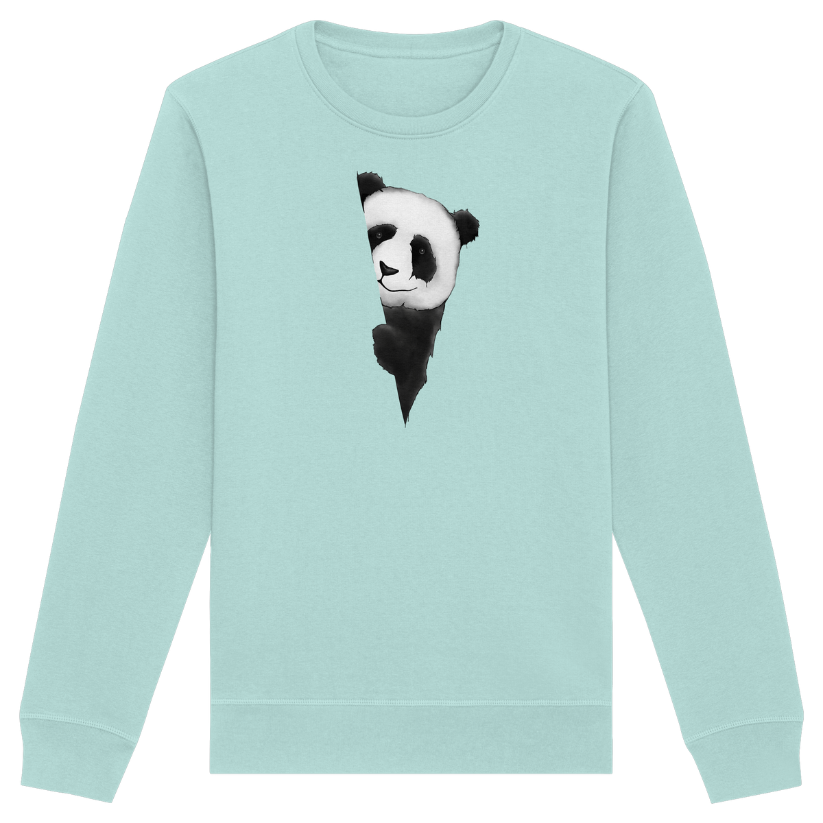 Panda Bär Illustration - Organic Basic Unisex Sweatshirt