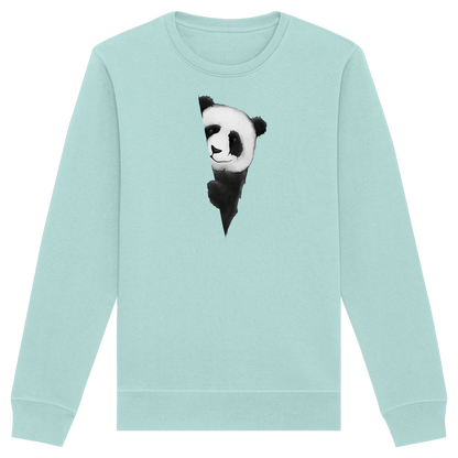 Panda Bär Illustration - Organic Basic Unisex Sweatshirt