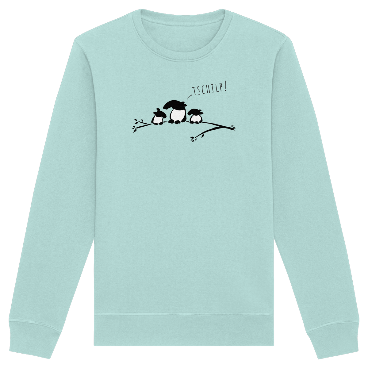 Drei kleine Tapir-Vögel - Organic Basic Unisex Sweatshirt