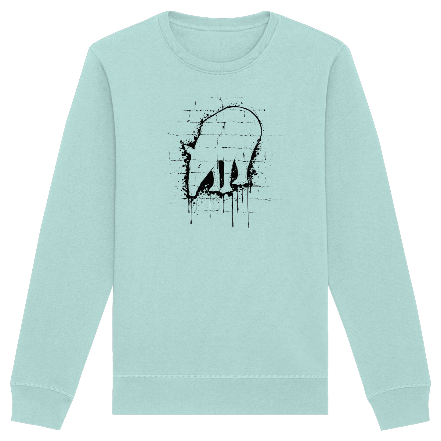 Urban Street Art Tapir Silhouette - Organic Basic Unisex Sweatshirt