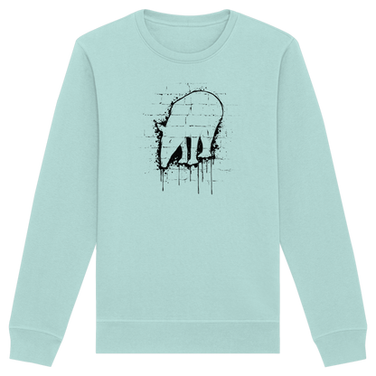 Urban Street Art Tapir Silhouette - Organic Basic Unisex Sweatshirt