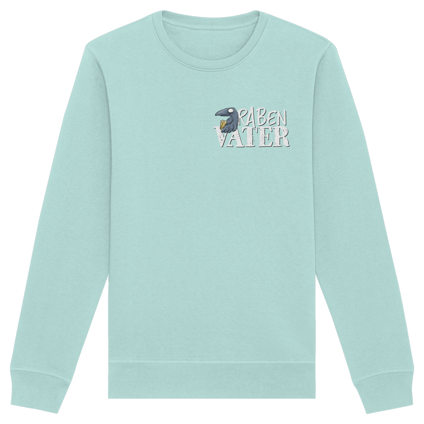 Rabenvater Krähenpapa - Organic Basic Unisex Sweatshirt