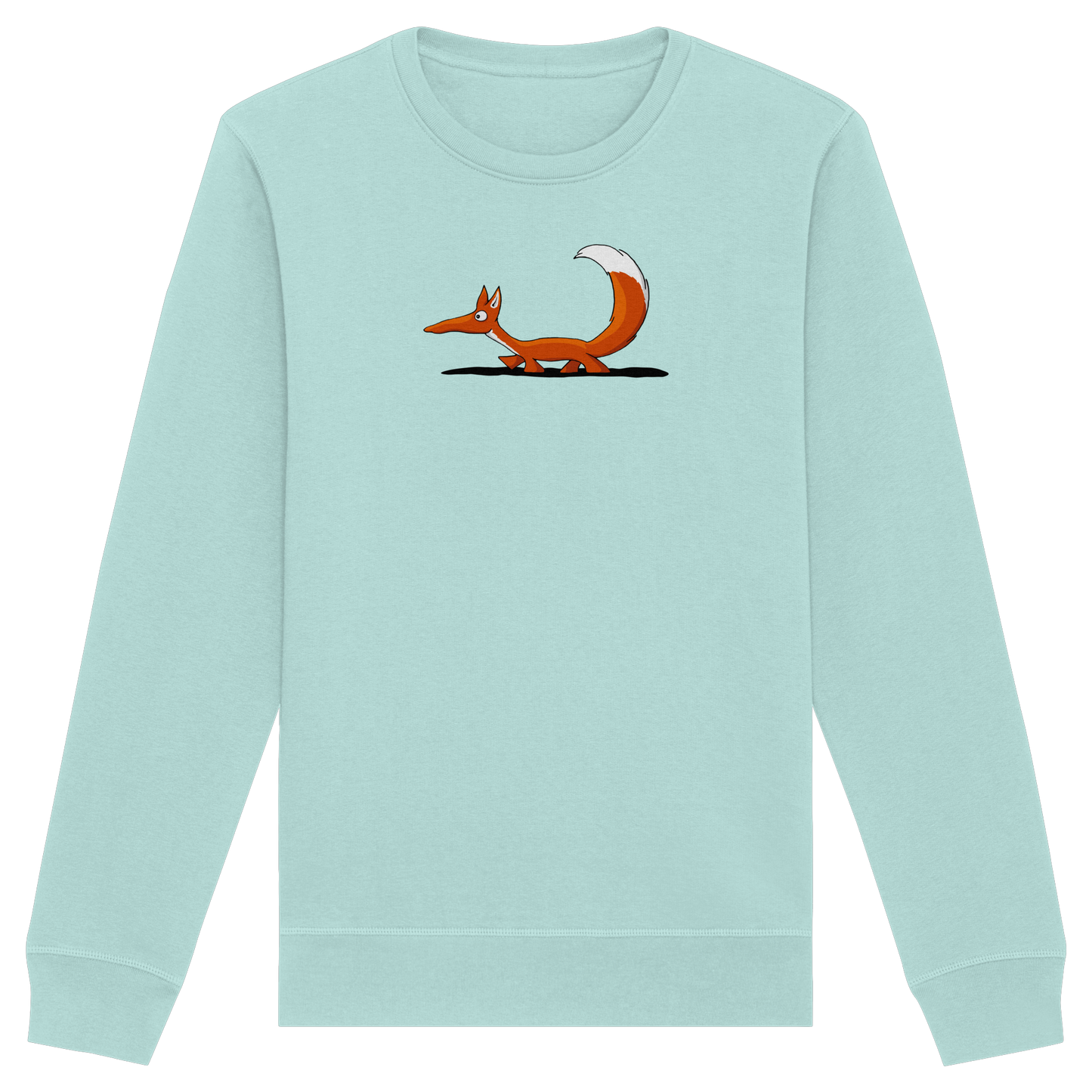 Lässiger cooler Fuchs | Mr. Fox, der Schleicher - Organic Basic Unisex Sweatshirt