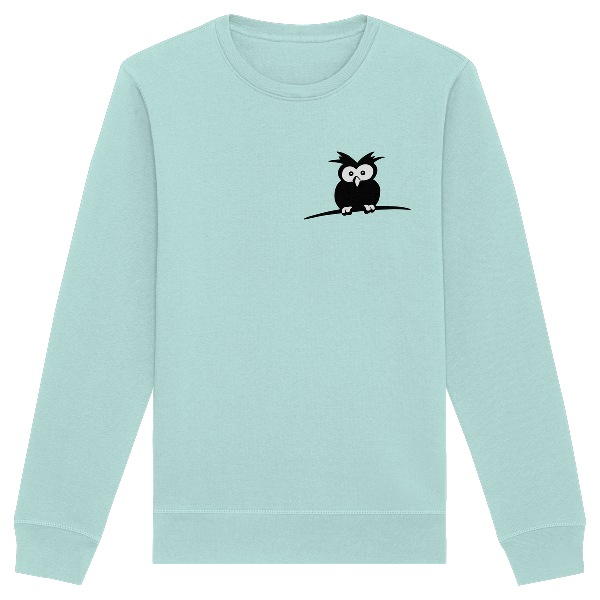 Kleine struppige Eule - Organic Basic Unisex Sweatshirt