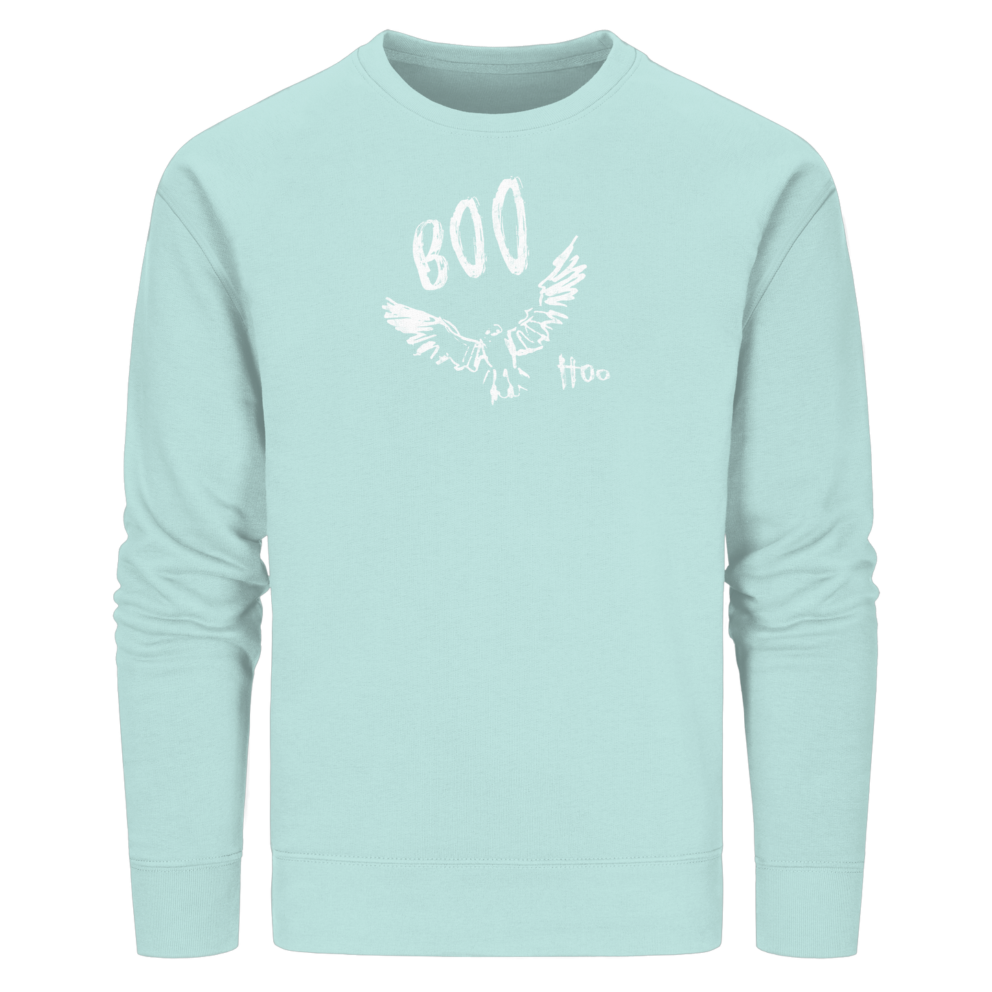 Boo Hoo! Fliegende Eule  - Organic Basic Unisex Sweatshirt