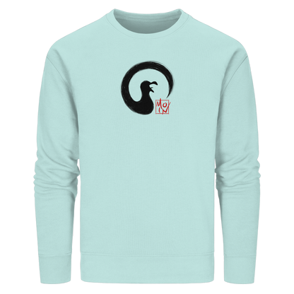 Moin kreischende japanische Enso Möwe - Organic Basic Unisex Sweatshirt