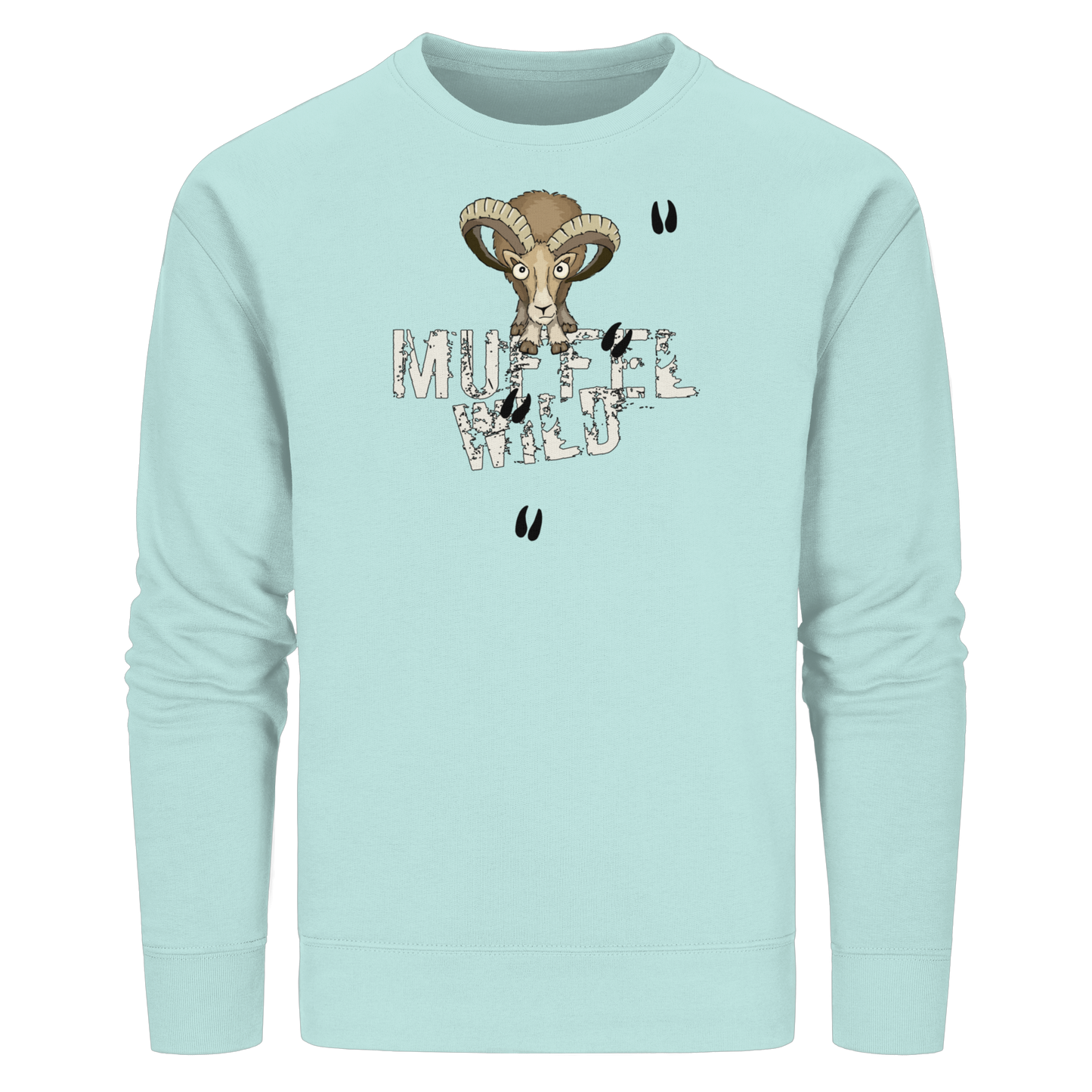 Muffel Wild Mufflon - Organic Basic Unisex Sweatshirt