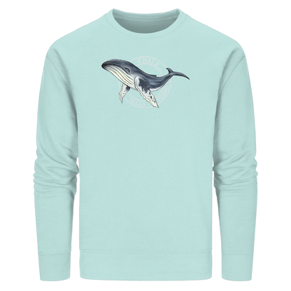Whale, Hello There | Buckelwal - Organic Basic Unisex Sweatshirt