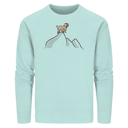 Ziegenbock in den Bergen - Organic Basic Unisex Sweatshirt
