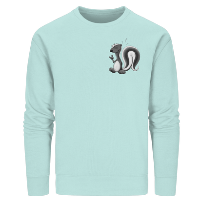 Lustig stinkiges Stinktier - Organic Basic Unisex Sweatshirt