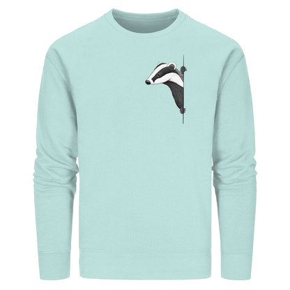 Lässiger Dachs Meister Grimbart - Organic Basic Unisex Sweatshirt