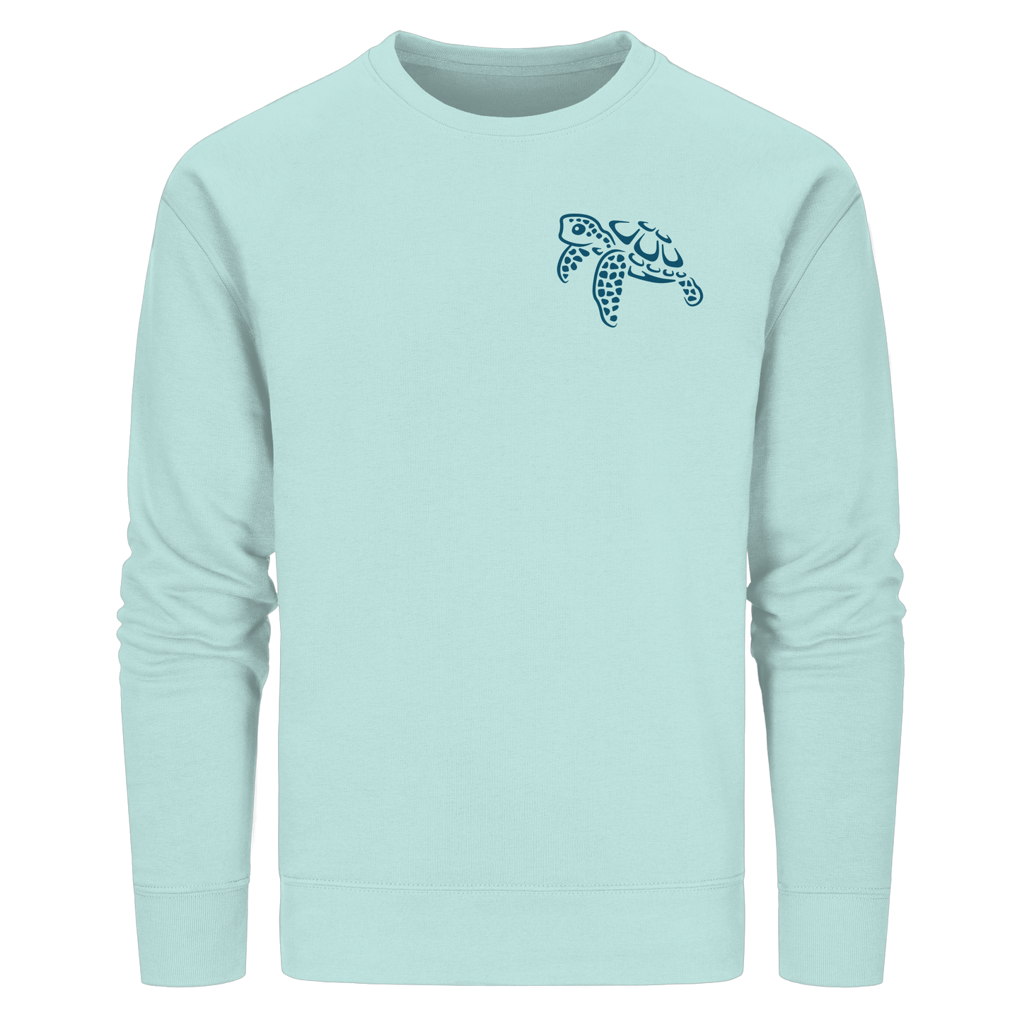 Lässig lustige Wasserschildkröte - Organic Basic Unisex Sweatshirt