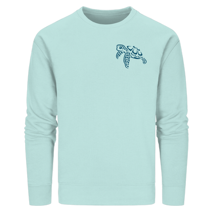 Lässig lustige Wasserschildkröte - Organic Basic Unisex Sweatshirt