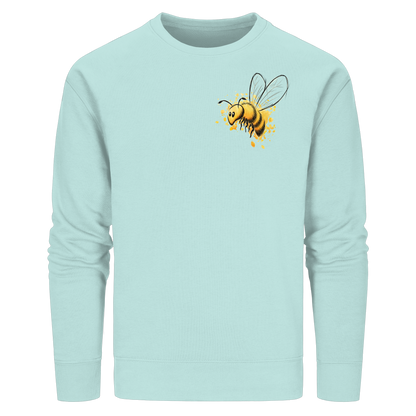 Lässige kleine Honig-Biene - Organic Basic Unisex Sweatshirt