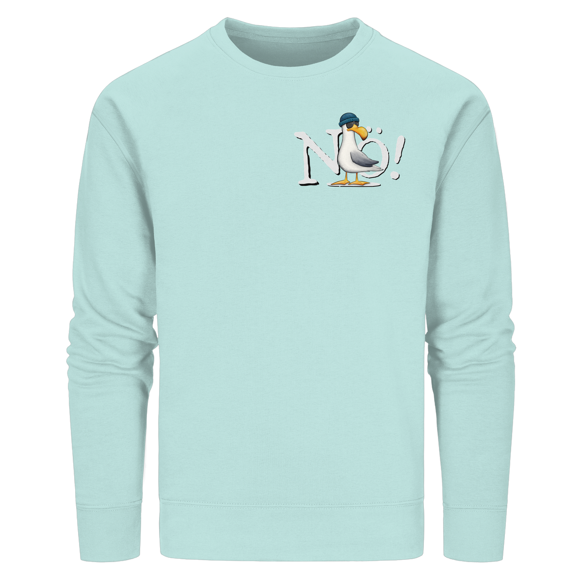Nö Kein Bock Möwe - Organic Basic Unisex Sweatshirt