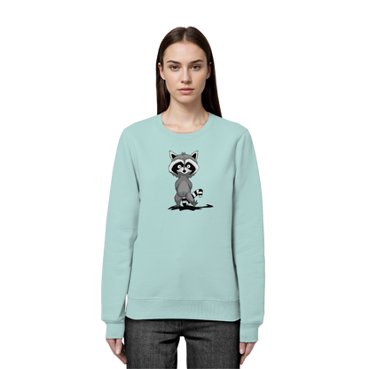 Frecher kleiner Waschbär - Organic Basic Unisex Sweatshirt