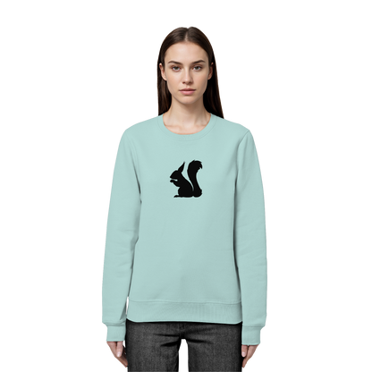 Eichhörnchen Silhouette - Organic Basic Unisex Sweatshirt