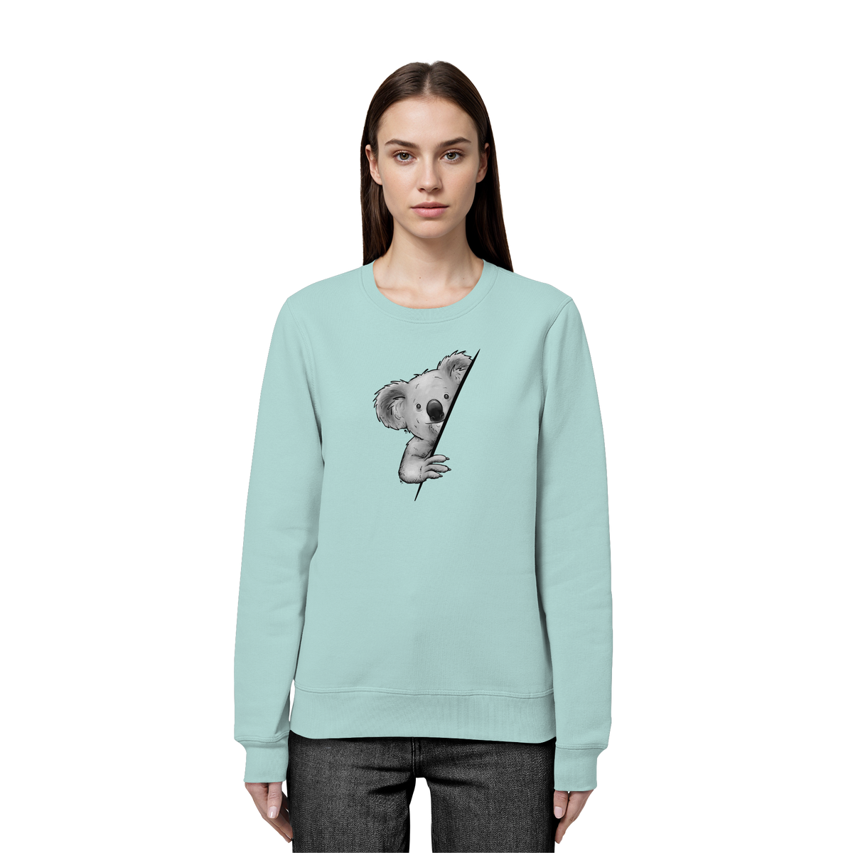 Koala Bär Illustration - Organic Basic Unisex Sweatshirt