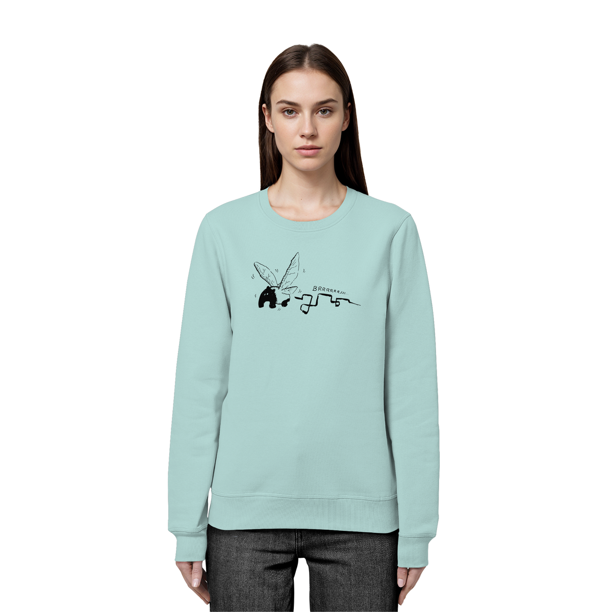zauberhaft flatternde Tapir Fee - Organic Basic Unisex Sweatshirt