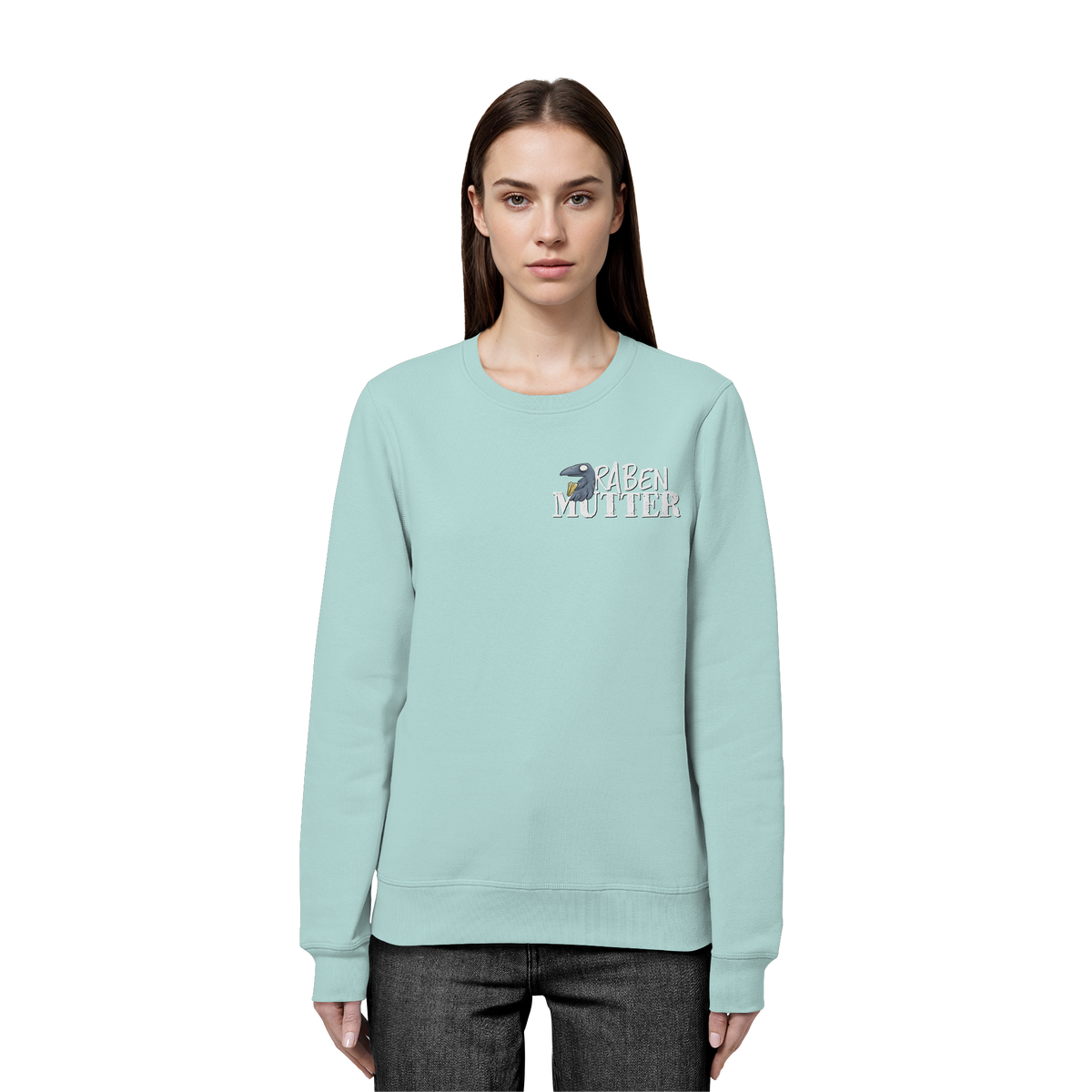 Rabenmutter Krähenmama - Organic Basic Unisex Sweatshirt