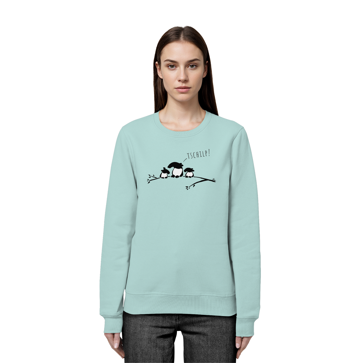 Drei kleine Tapir-Vögel - Organic Basic Unisex Sweatshirt