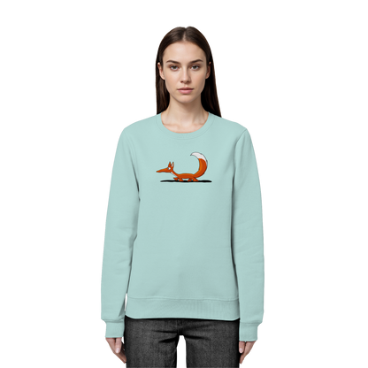 Lässiger cooler Fuchs | Mr. Fox, der Schleicher - Organic Basic Unisex Sweatshirt