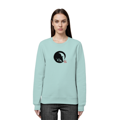 Zen Tapir im japanischen Enso Kreis - Organic Basic Unisex Sweatshirt