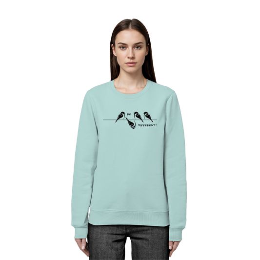 Sei anders, kleiner Spatz - Organic Basic Unisex Sweatshirt