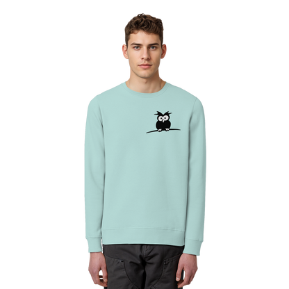 Kleine struppige Eule - Organic Basic Unisex Sweatshirt