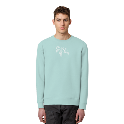 schwimmende Meeres-Schildkröte - Organic Basic Unisex Sweatshirt