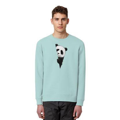Panda Bär Illustration - Organic Basic Unisex Sweatshirt