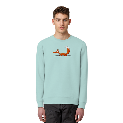 Lässiger cooler Fuchs | Mr. Fox, der Schleicher - Organic Basic Unisex Sweatshirt