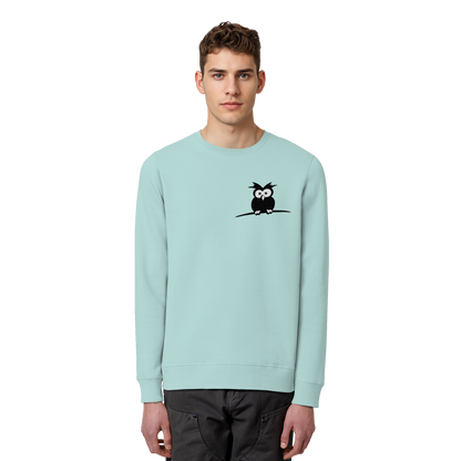 Kleine struppige Eule - Organic Basic Unisex Sweatshirt