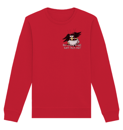 Der frühe Vogel kann mich mal | Kaffee Rabe - Organic Basic Unisex Sweatshirt