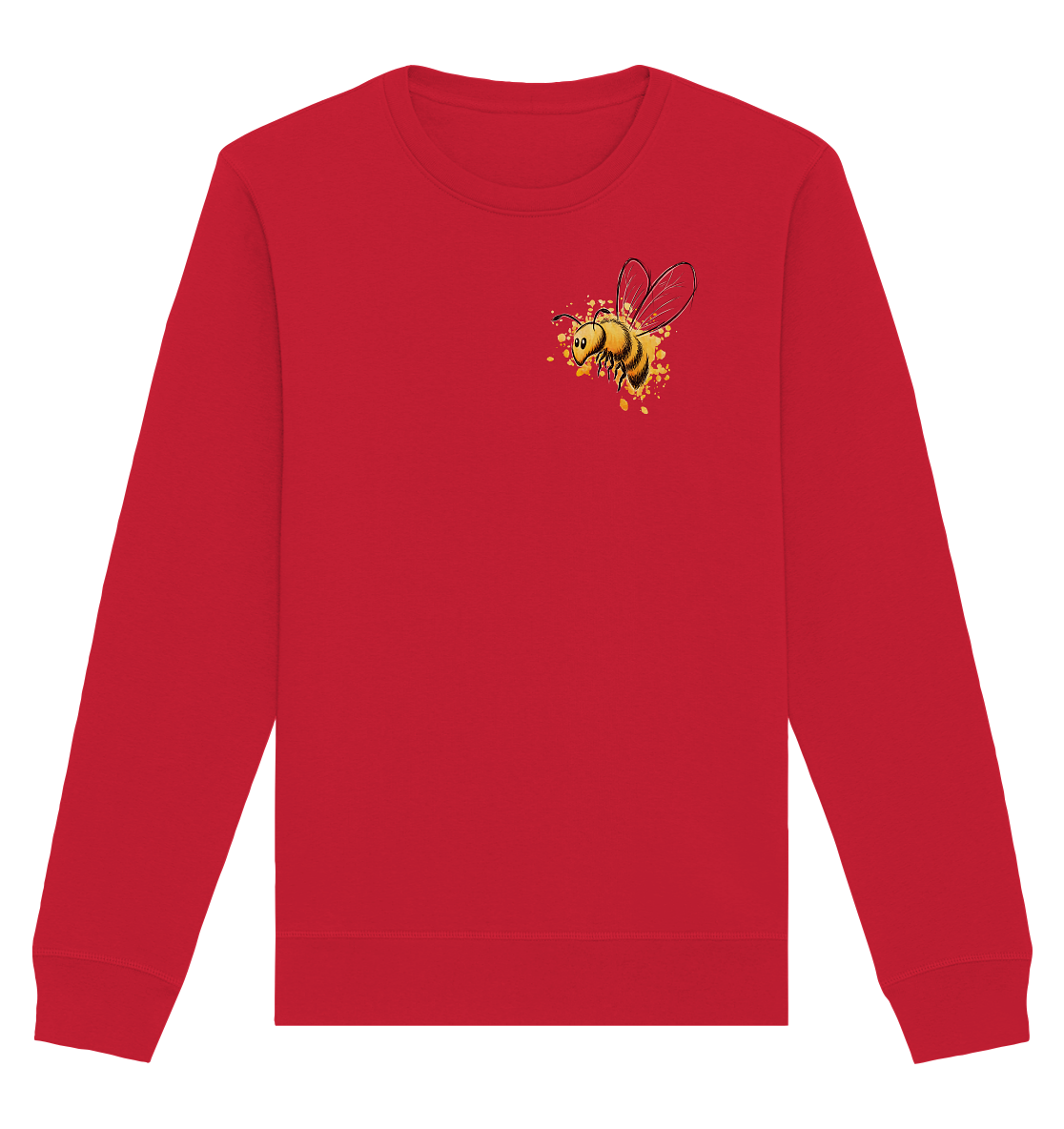 Lässige kleine Honig-Biene - Organic Basic Unisex Sweatshirt