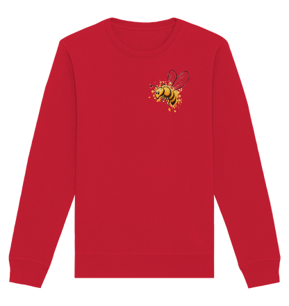 Lässige kleine Honig-Biene - Organic Basic Unisex Sweatshirt