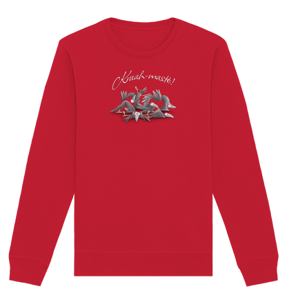 Kraah-masté! Yoga Raben Krähen - Organic Basic Unisex Sweatshirt