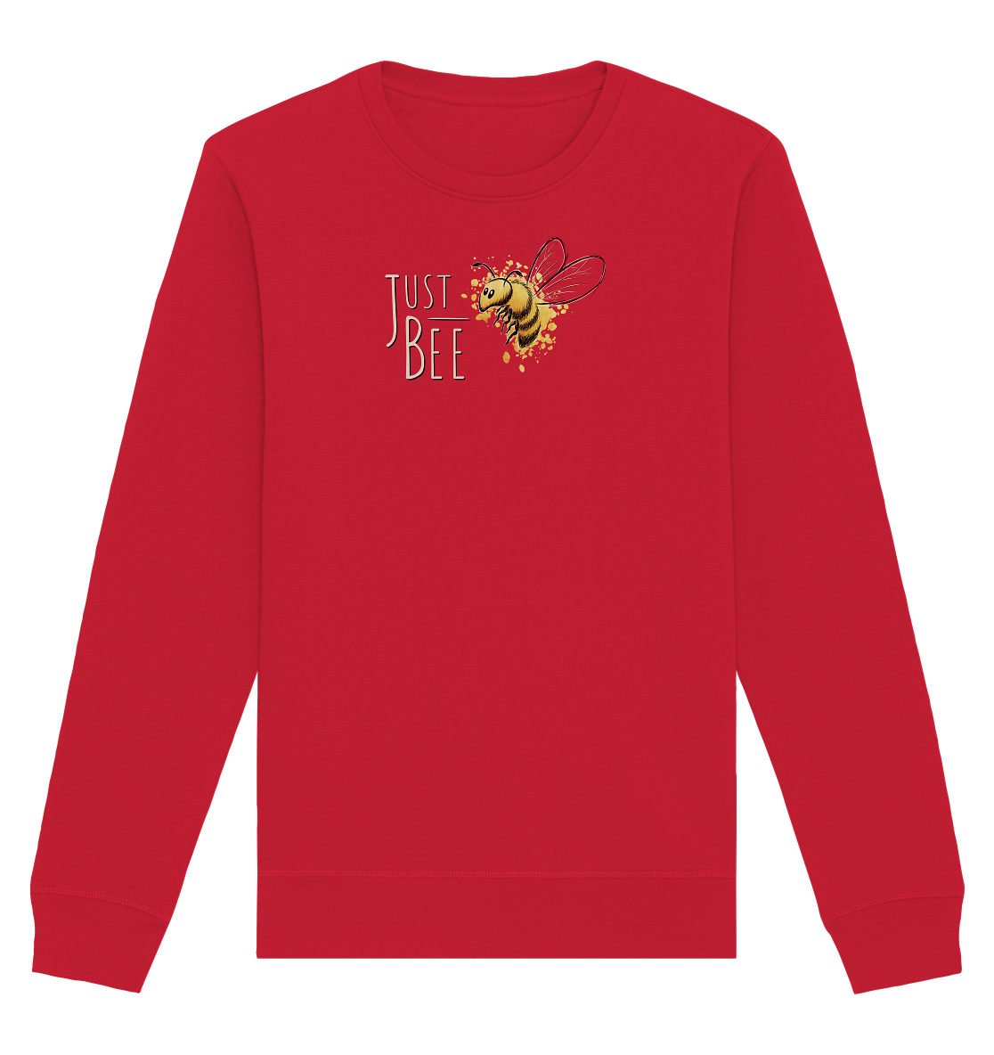 Just Bee, kleine Honig-Biene - Organic Basic Unisex Sweatshirt