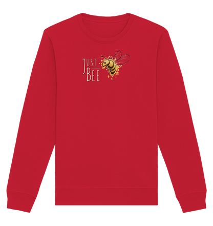 Just Bee, kleine Honig-Biene - Organic Basic Unisex Sweatshirt