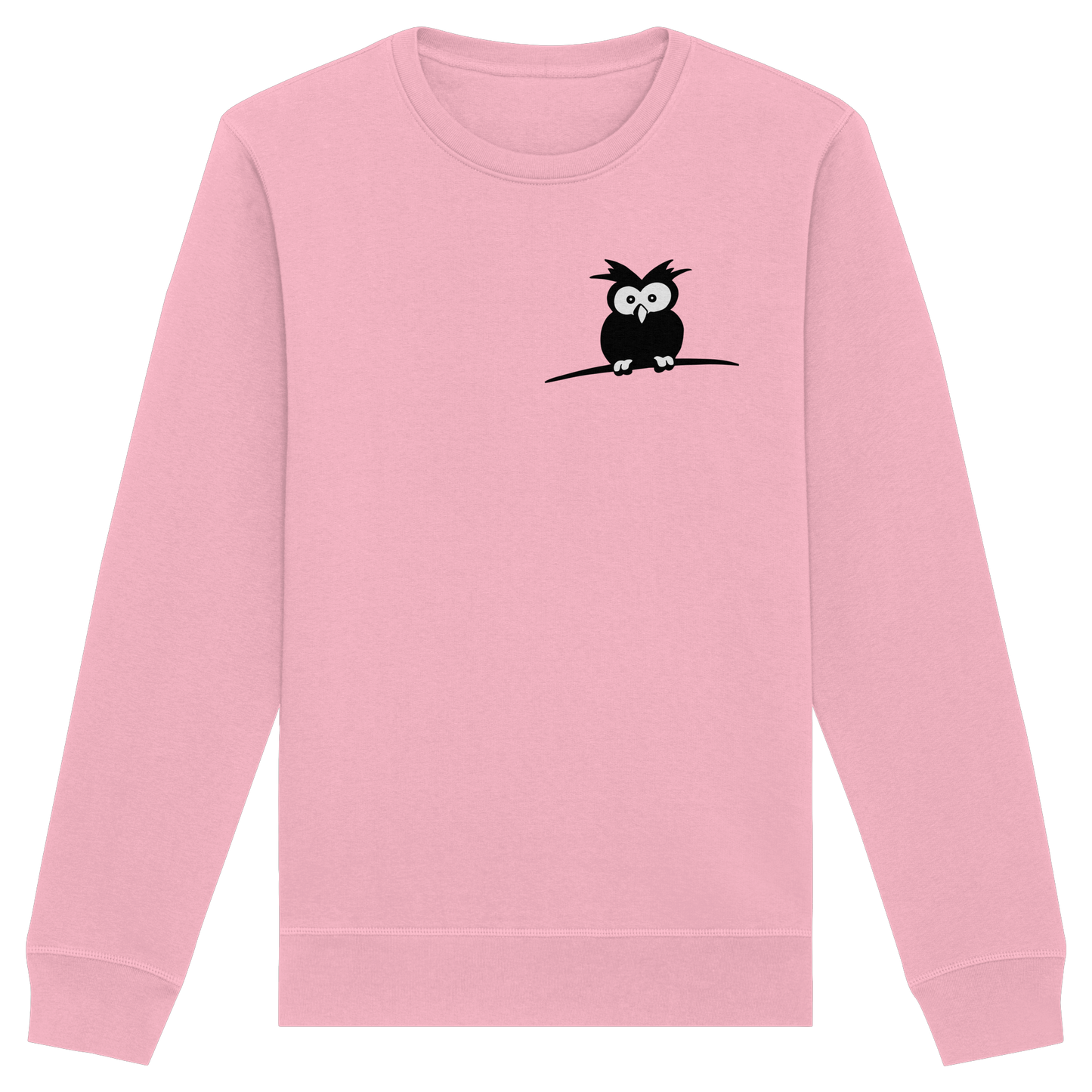Kleine struppige Eule - Organic Basic Unisex Sweatshirt