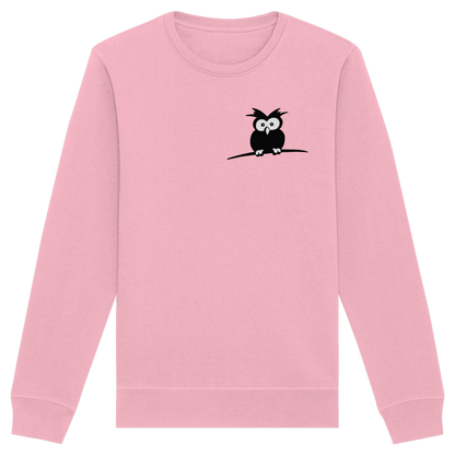 Kleine struppige Eule - Organic Basic Unisex Sweatshirt