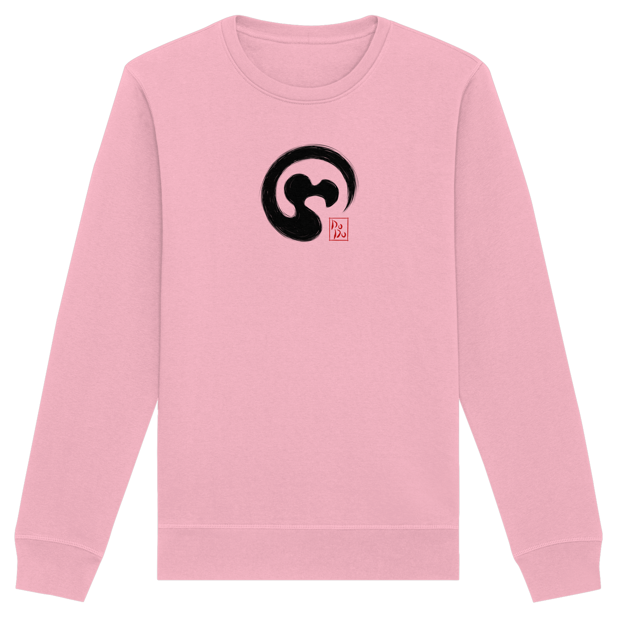 Zen Dodo im japanischen Enso Kreis - Organic Basic Unisex Sweatshirt