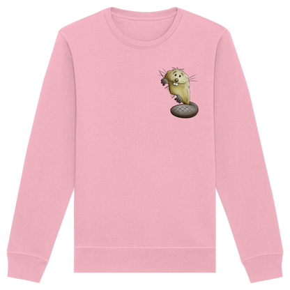 Lustiger frecher Biber - Organic Basic Unisex Sweatshirt