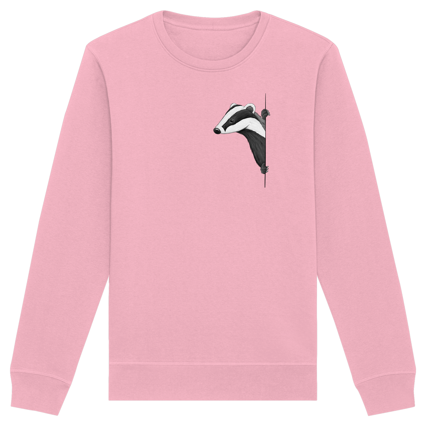 Lässiger Dachs Meister Grimbart - Organic Basic Unisex Sweatshirt