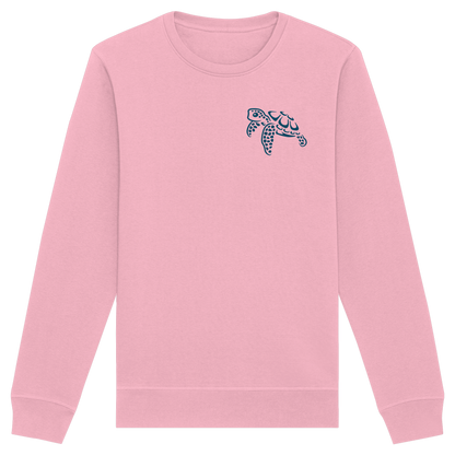 Lässig lustige Wasserschildkröte - Organic Basic Unisex Sweatshirt
