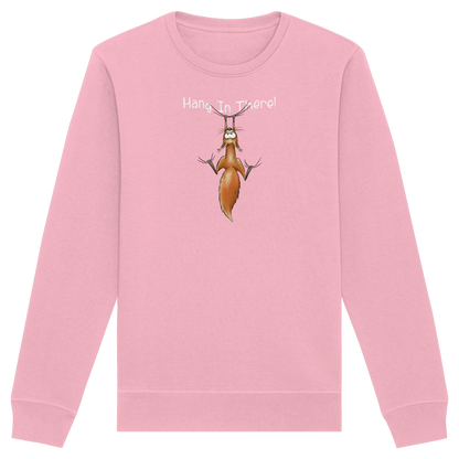 Hang In There | Lässiges Eichhörnchen - Organic Basic Unisex Sweatshirt