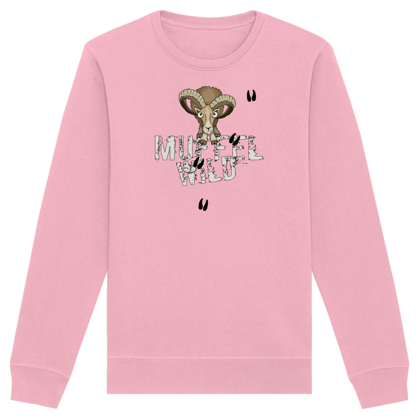 Muffel Wild Mufflon - Organic Basic Unisex Sweatshirt