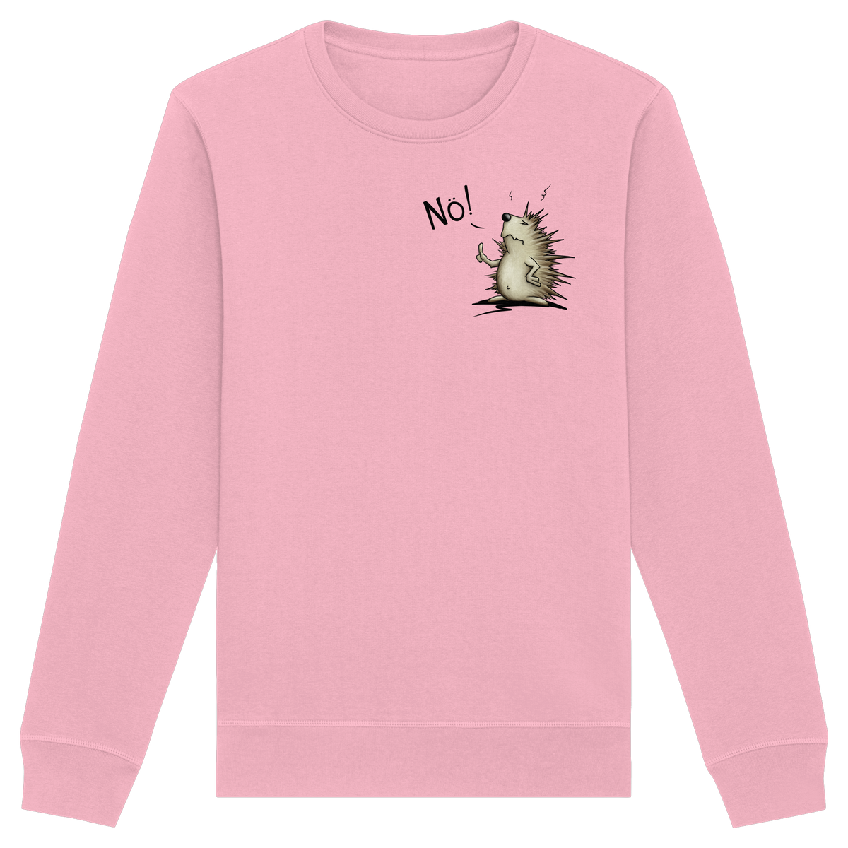 Nö! Grummeliger Igel - Organic Basic Unisex Sweatshirt